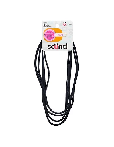 Lot de 4 bandeaux Conair noirs