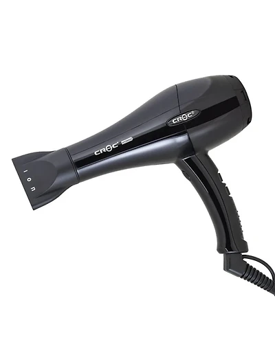 Sèche-cheveux hybride CROC noir
