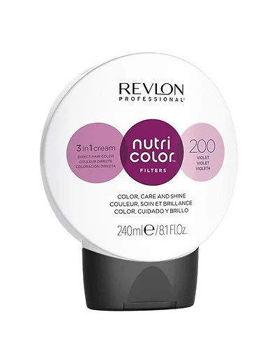 NEW Revlon Professional Nutri Color Filters 200 Violet - 240ml