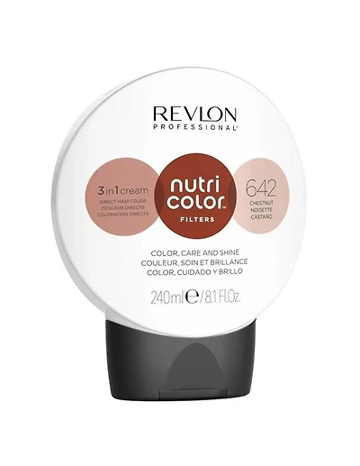 NOUVEAU Revlon Professional Nutri Color Filters 642 Châtain - 240 ml