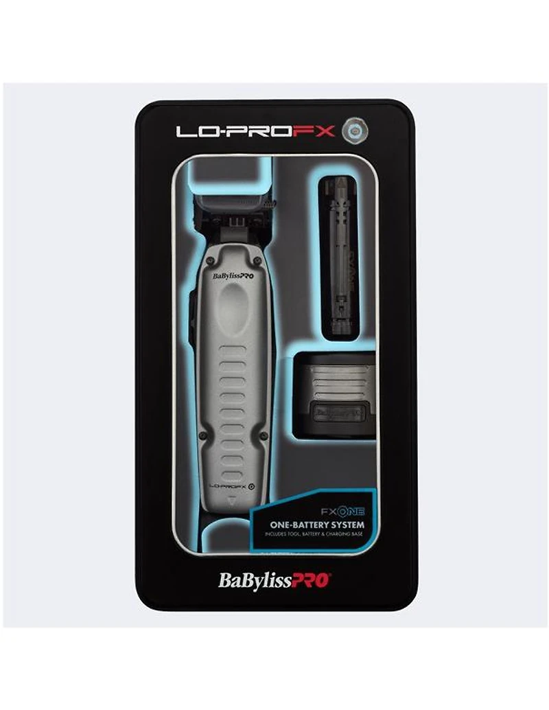 BabylissPro Fxone Lo-profx High Performance Low-profile Trimmer Silver