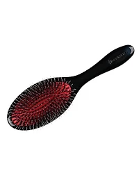Brosse coussinée en nylon et poils de sanglier Denman