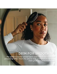 Brosse coussinée en nylon et poils de sanglier Denman