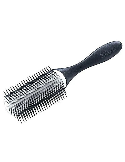 Grande brosse Denman à 9 rangs avec manche texturé