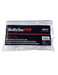 BaBylissPRO POP-UPS Bonnet de traitement en plastique transparent