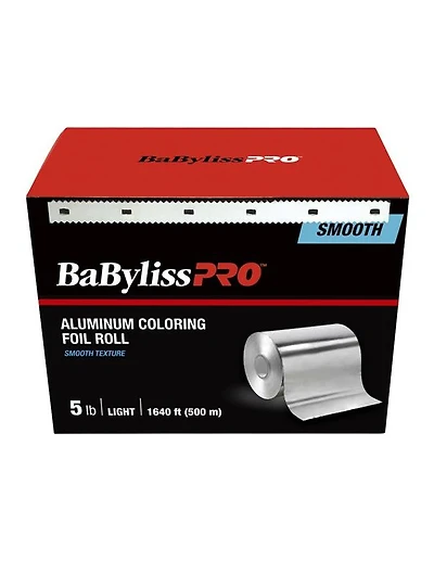 Rouleau de papier d'aluminium BabylissPro Smooth Light 500 m