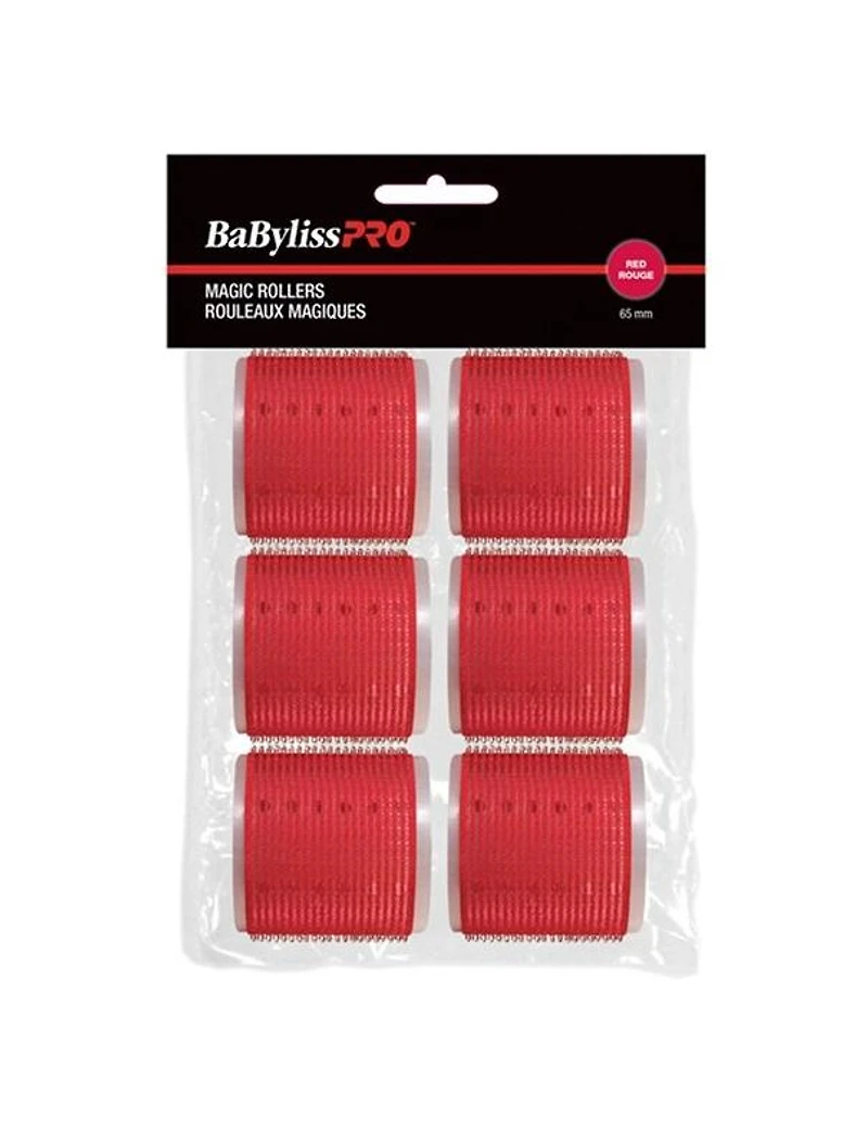 BabylissPRO Self-Gripping Velcro Rollers 65mm