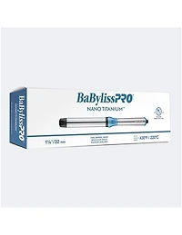 BaBylissPRO Nano-Titanium Oval Barrel Curling Wand 1-1-4
