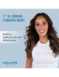 Fer à friser BabylissPro Nano Titanium à barillet allongé 1"