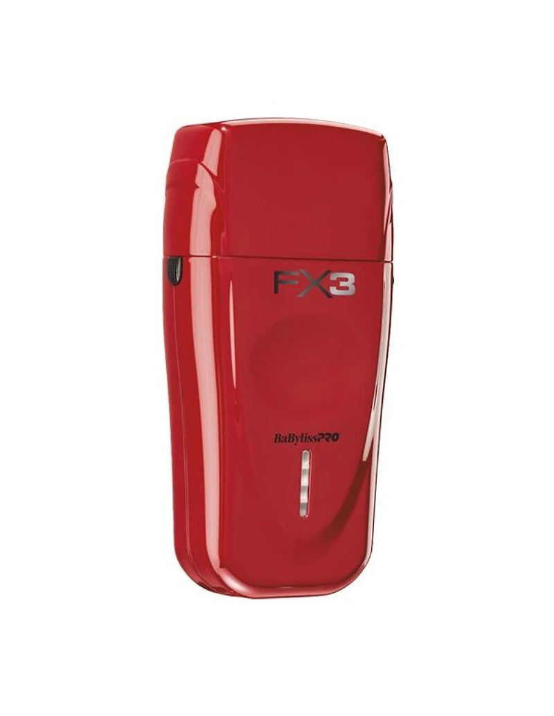 BabylissPro Fx3 Cord-cordless High Speed Double Foil Shaver Red