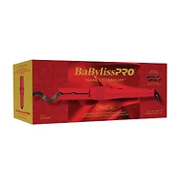 Boucleur automatique BabylissPro Nano Titanium MiraCurl 1-1-4 Rouge