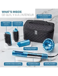 BaBylissPRO Nano Titanium Style/Switch IONIC MULTI-STYLER & SÉCHE-LINGE 5 en 1