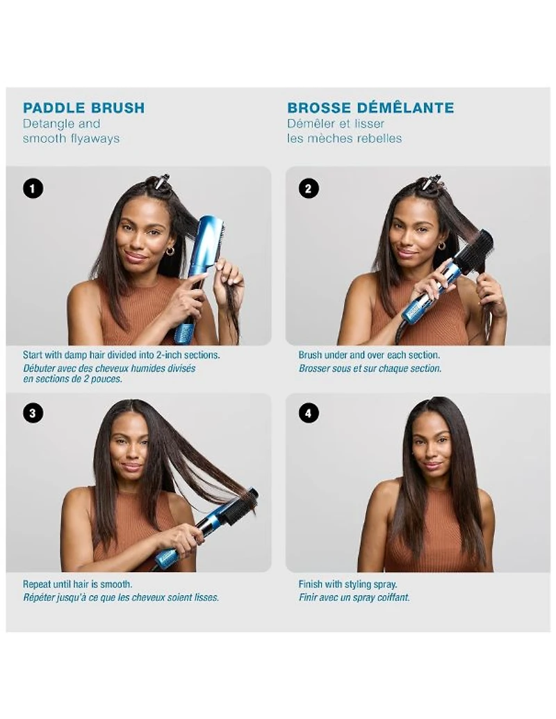 BaBylissPRO Nano Titanium Style/Switch IONIC MULTI-STYLER & SÉCHE-LINGE 5 en 1