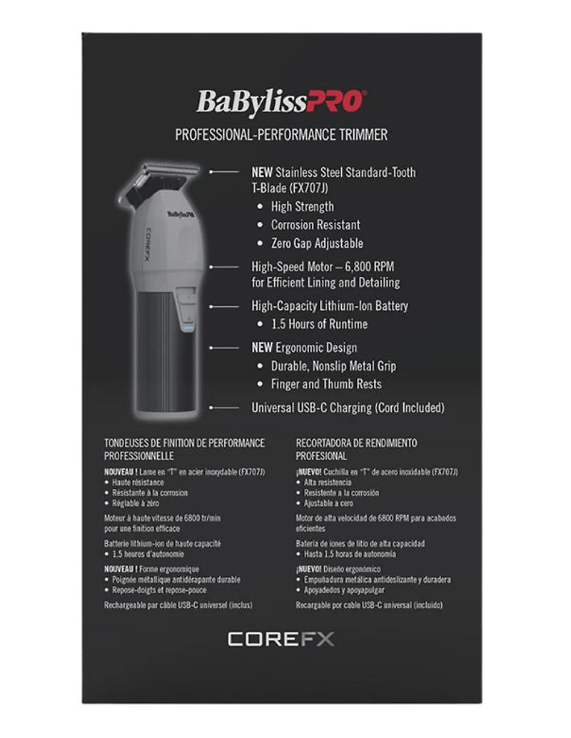 Tondeuse professionnelle BaBylissPRO COREFX
