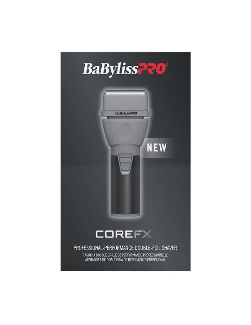 Rasoir à double grille BaBylissPRO COREFX à performances professionnelles