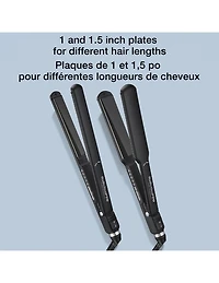 BaBylissPRO Nano Titanium Ultra Slim Flat Iron 1-1/2 - Black