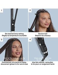 BaBylissPRO Nano Titanium Ultra Slim Flat Iron 1-1/2 - Black