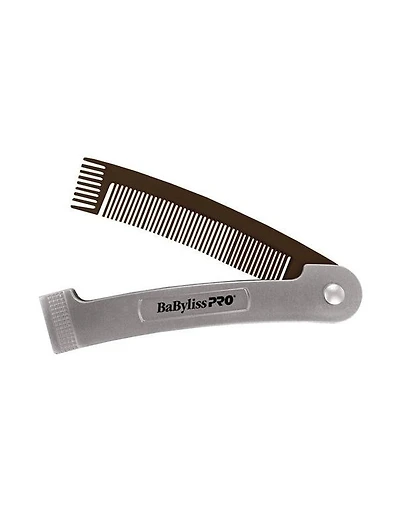 BabylissPro 2-In-1 Folding Comb