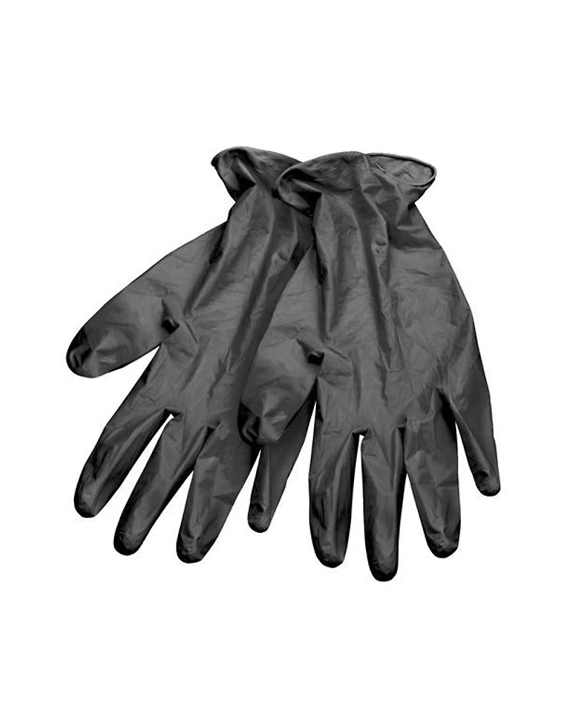 Gants jetables en vinyle BabylissPro, taille S, noirs
