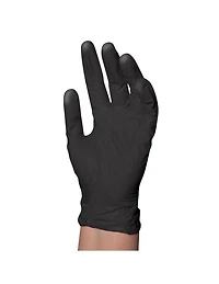 Gants jetables en nitrile BabylissPro, noirs, taille S