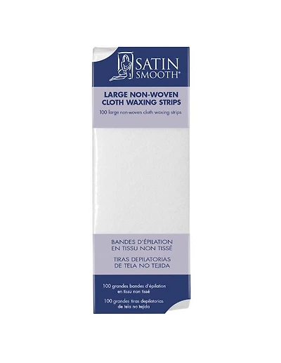 Satin Smooth Large Non-Woven Epilating Strips