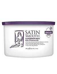 Satin Smooth Lavender Chamomile Cream Wax - 397g - SSW14LWG