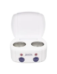 Chauffe-cire double satiné lisse