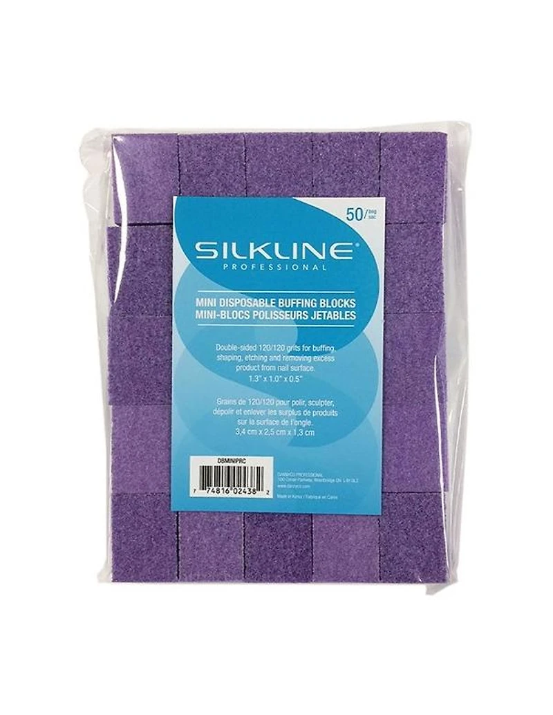 Mini blocs de polissage Silkline violets