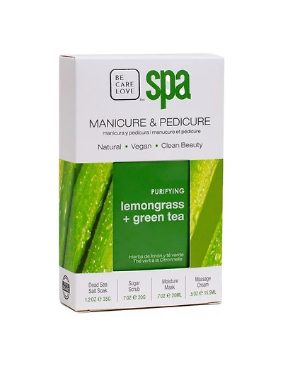 Coffret de sachets à usage unique Be Care Love Spa - Thé vert à la citronnelle