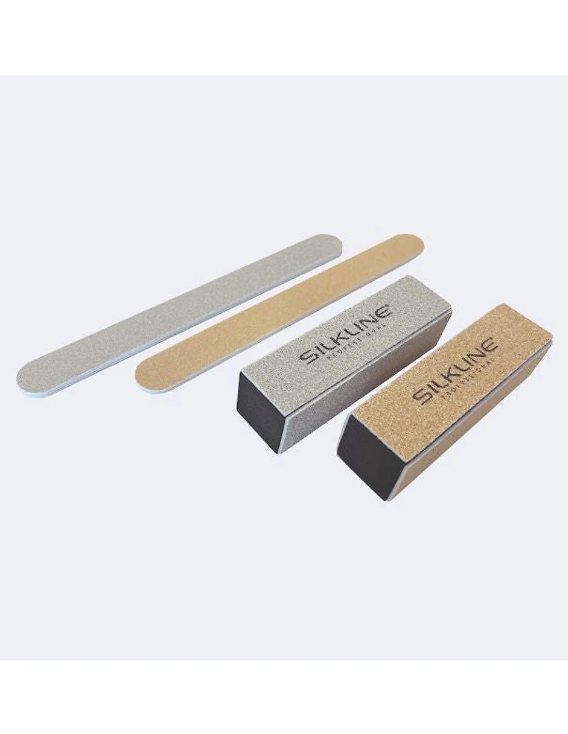 Ensemble de tampons et limes professionnels Silkline