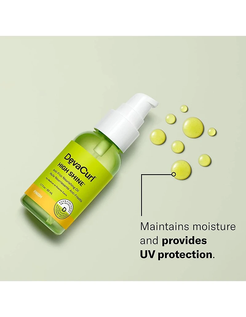Huile nourrissante haute brillance DevaCurl - 50 ml