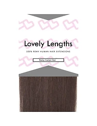 Lovely Lengths Clip-In Extensions 16 Inch 2 Dark Brown