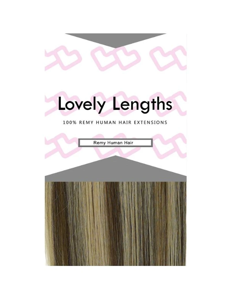Extensions à clips Lovely Lengths 50 cm, blond caramel 18