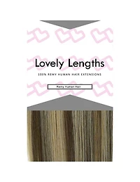 Extensions à clips Lovely Lengths 50 cm, blond caramel 18