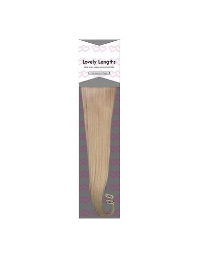 Lovely Lengths Clip-In Extensions 20 Inch 60 Platinum