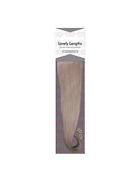 Extensions à clips Lovely Lengths 20 pouces Argent glacé