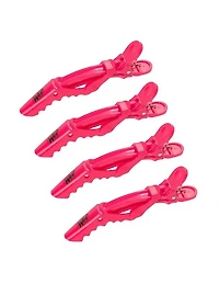 Wet Brush Wet Clips 4 Pack Pink
