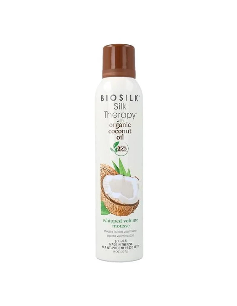 Mousse volumisante fouettée à l'huile de coco BioSilk Silk Therapy - 227 g