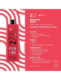 Framesi FOR-ME Shape Me Glaze 222 - 200ml