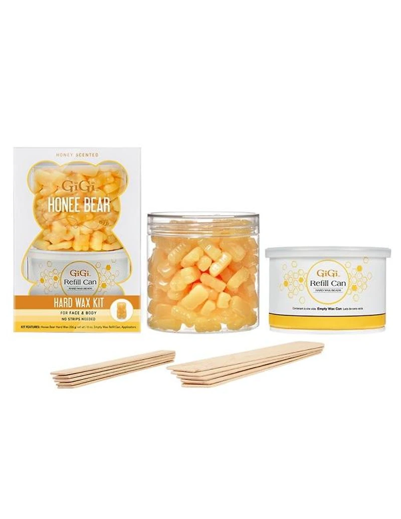 Kit de cire dure GiGi Honee Bear