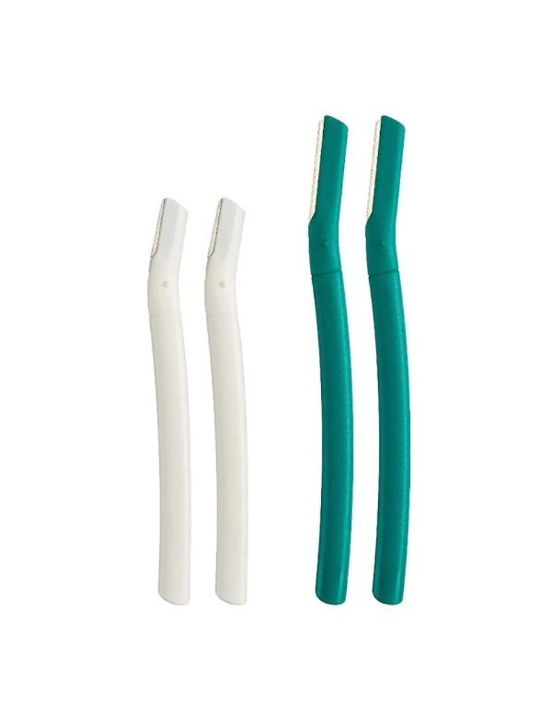 Rasoirs pour sourcils et visage GiGi - Lot de 4