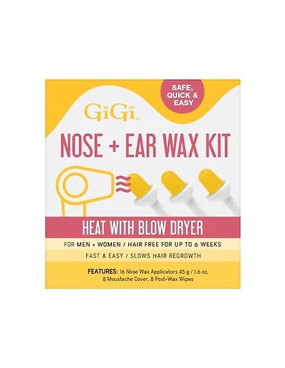 GiGi Nose & Ear Blow Dry Wax Kit