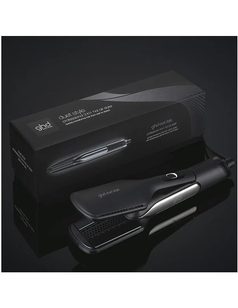 Fer à lisser à air chaud 2-en-1 ghd Duet noir