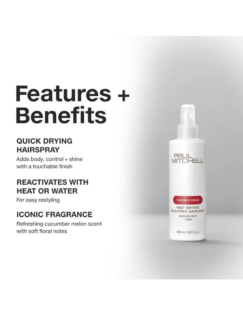 Paul Mitchell Fast Drying Sculpting Hairspray - 1L