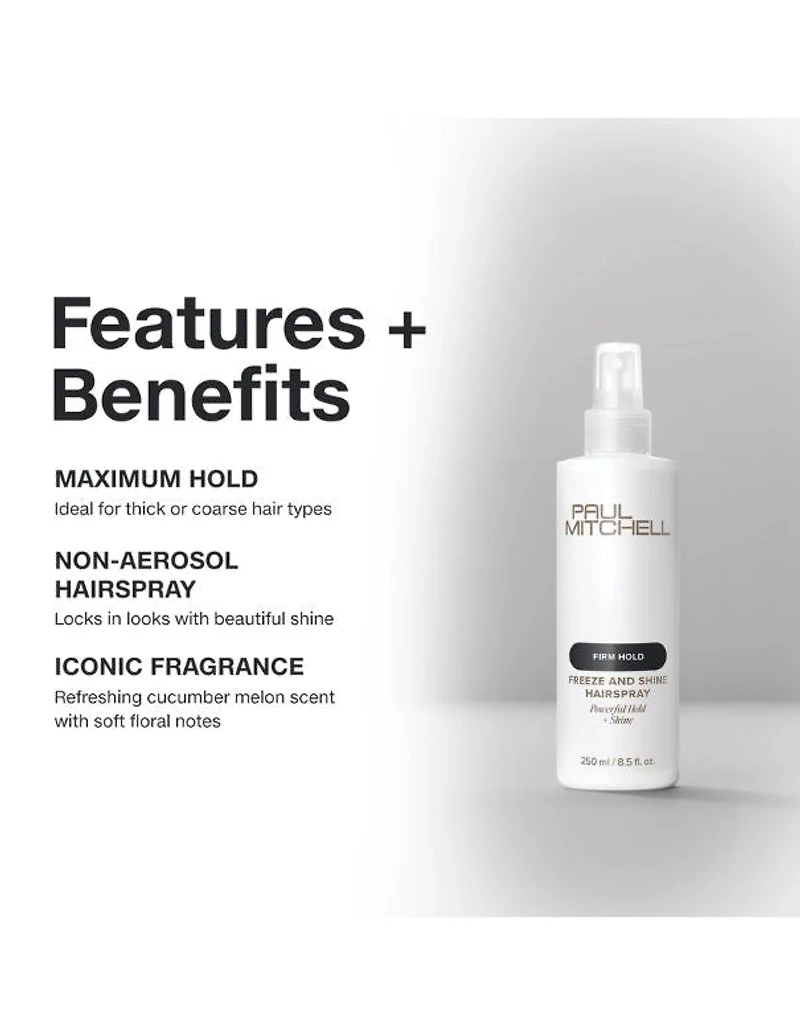 Paul Mitchell Freeze & Shine Hairspray - 250ml