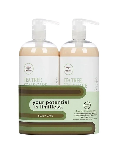 Paul Mitchell Tea Tree Scalp Care Regeniplex Litre Duo