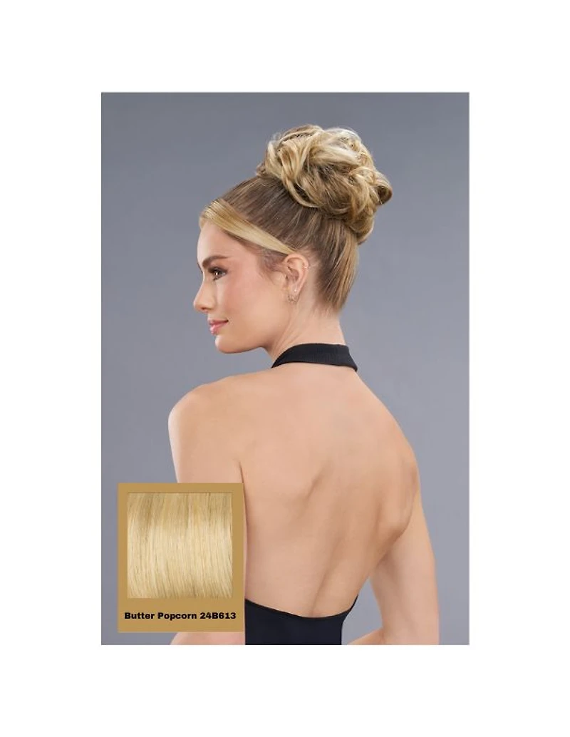 Jon Renau Fun Bun - Butter Popcorn 24B613