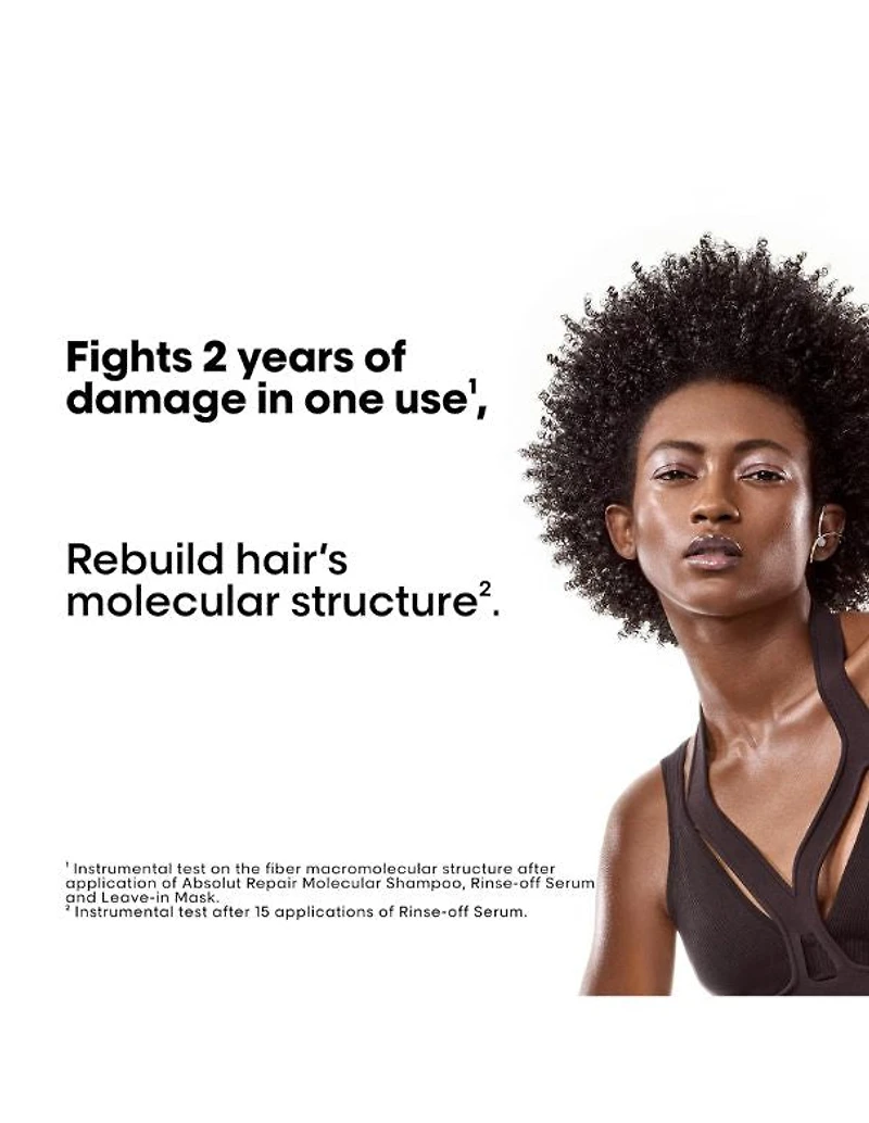 Shampooing L’Oréal Absolute Repair Molecular - 300 ml