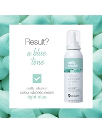 Milkshake couleur crème fouettée bleu clair - 100 ml