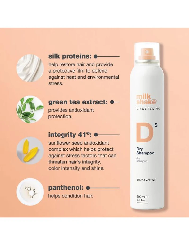 Shampoing sec coiffant Milk-shake - 200 ml